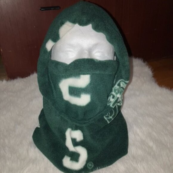 Michigan State Spartans Original Polar Fleece Hood fleece for winter